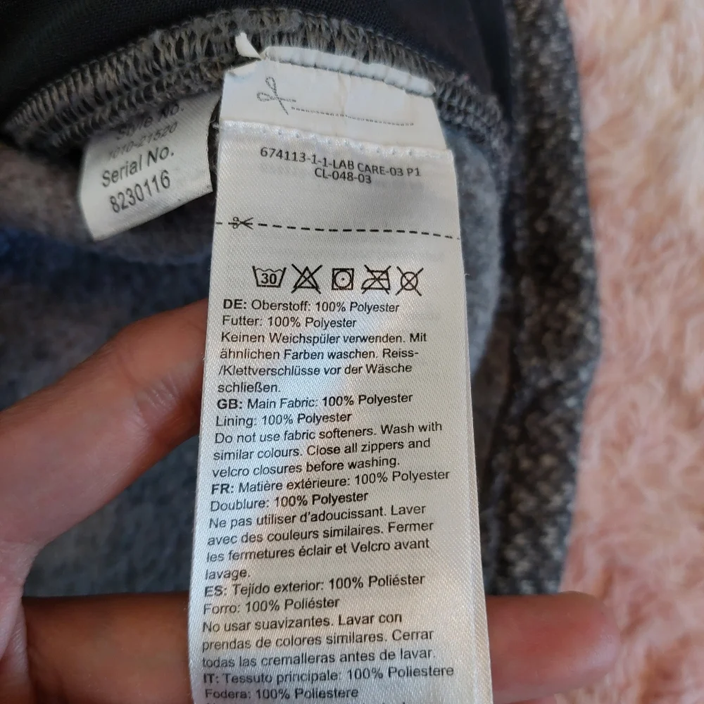 Mammut Kachemak Full Zip Fleece‎ Hoodie Size Medium